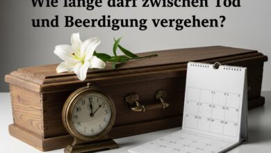 Beerdigungsfrist: Alle Regeln im Überblick