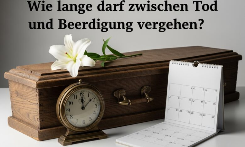 Beerdigungsfrist: Alle Regeln im Überblick