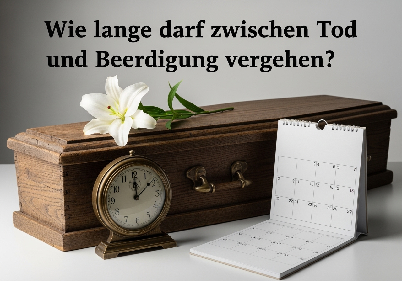 Beerdigungsfrist: Alle Regeln im Überblick