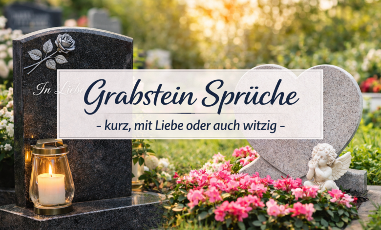 Grabstein Sprüche
