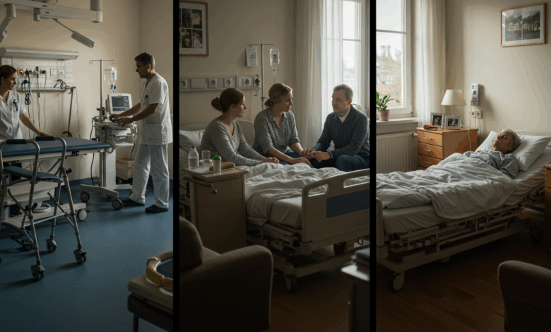 Wie lange kann sich das Sterben hinziehen?